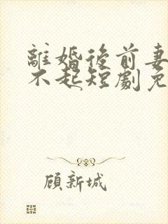 离婚后前妻高攀不起短剧免费