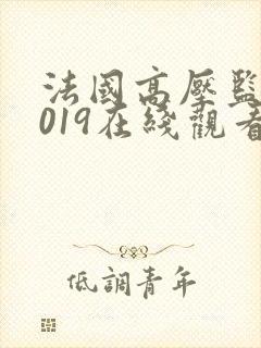 法国高压监狱2019在线观看完整免费法剧