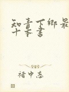 知青下乡最经典十本书