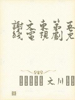 谢文东第五季在线电视剧免费播放