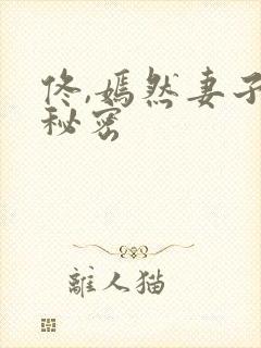 佟,嫣然妻子的秘密封面