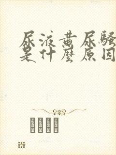 尿液黄尿骚味大是什么原因