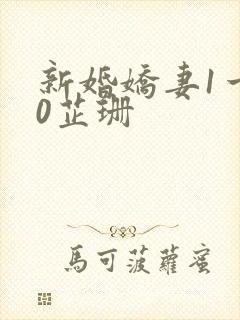 新婚娇妻1一40芷珊