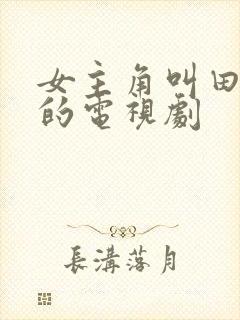 女主角叫田枣儿的电视剧