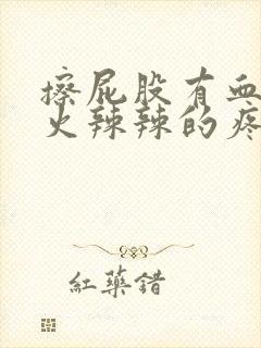 擦屁股有血屁眼火辣辣的疼封面