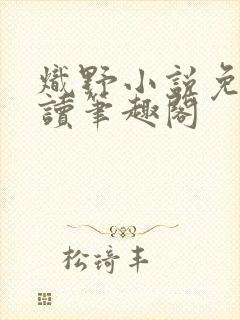 炽野小说免费阅读笔趣阁封面