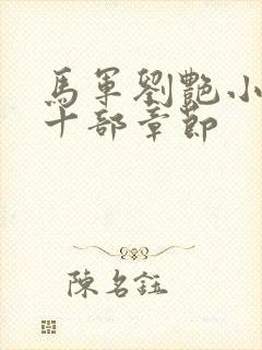 马军刘艳小说第十部章节