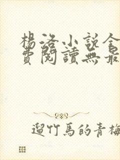 杨洛小说全文免费阅读无最新章节