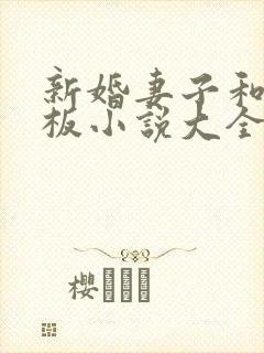 新婚妻子和菜老板小说大全免费阅读