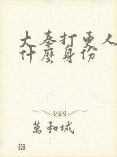 大奉打更人苏航什么身份