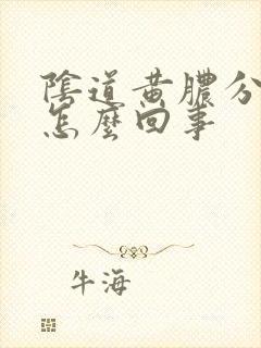 阴道黄脓分泌物怎么回事