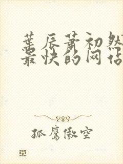 叶辰萧初然更新最快的网站