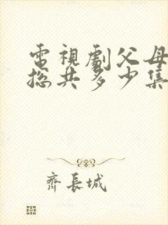 电视剧父母爱情总共多少集