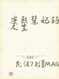 康熙慧妃的躺赢人生封面