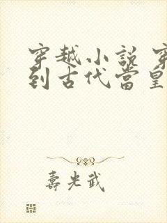 穿越小说 穿越到古代当皇帝