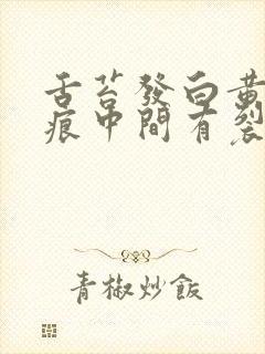 舌苔发白黄有齿痕中间有裂纹怎么回事