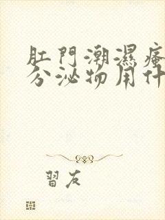 肛门潮湿瘙痒有分泌物用什么药膏