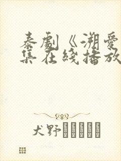 泰剧《溯爱》1集在线播放