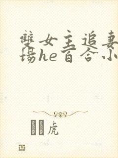 双女主追妻火葬场he百合小说