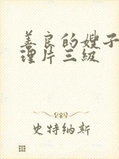 善良的嫂子4伦理片三级封面