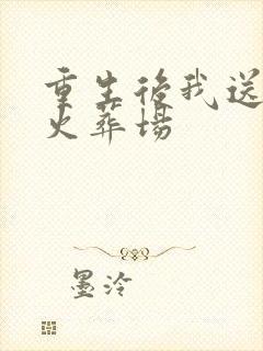 重生后我送渣攻火葬场封面