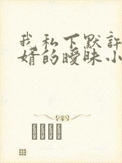 我私下默许了女婿的暧昧小说免费阅读