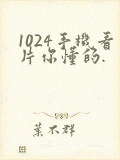1024手机看片你懂的.
