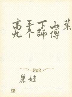 高手下山叶君临九个师傅