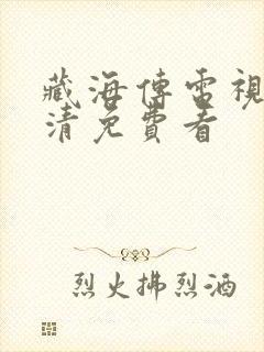 藏海传电视剧高清免费看