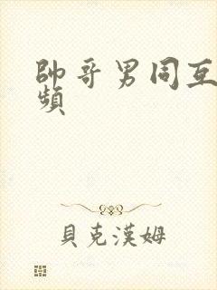 帅哥男同互操视频