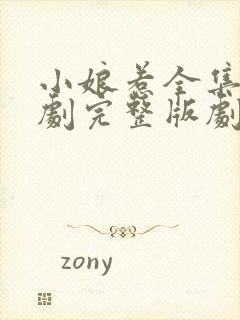 小娘惹全集电视剧完整版剧情