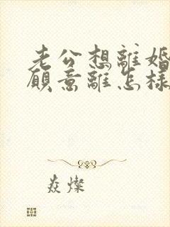 老公想离婚我不愿意离怎样对付封面