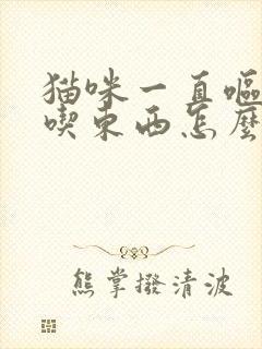 猫咪一直呕吐不吃东西怎么办