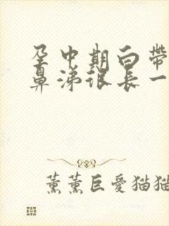 孕中期白带稠像鼻涕很长一条