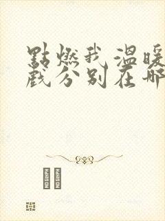 点燃我温暖你吻戏分别在哪几集出现