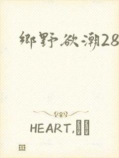 乡野欲潮28章