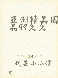 亚洲精品国产精品99久久