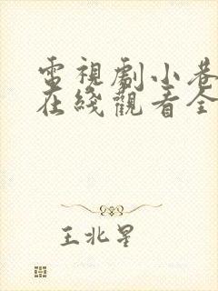 电视剧小巷人家在线观看全集免费播放