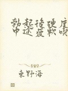 勃起后硬度不够中途疲软吃什么药