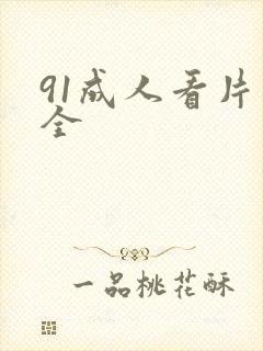 91成人看片大全