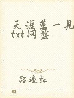 天涯万一见温柔txt网盘