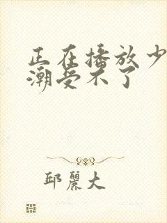 正在播放少妇高潮受不了