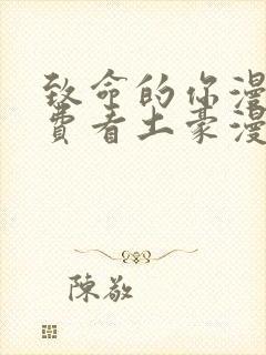 致命的你漫画免费看土豪漫画