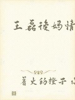 王磊后妈情深封面