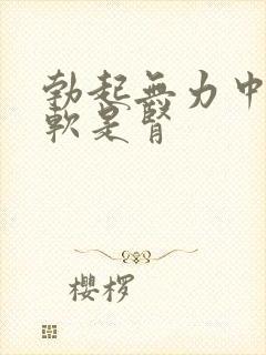 勃起无力中途疲软是肾封面