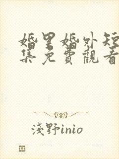 婚里婚外短剧全集免费观看封面