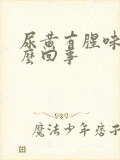 尿黄有腥味是怎么回事