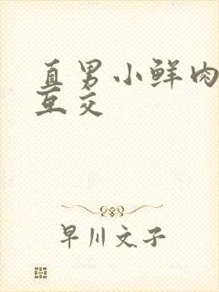 直男小鲜肉互口互交封面