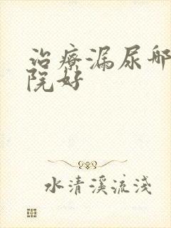 治疗漏尿哪里医院好封面