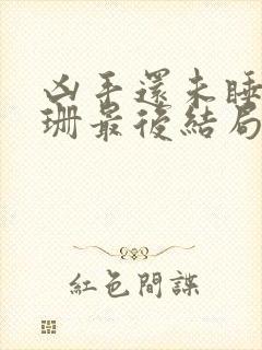 凶手还未睡文咏珊最后结局封面